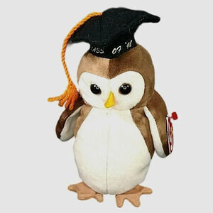 Ty Beanie Babies Original Wise Owl Class of '98